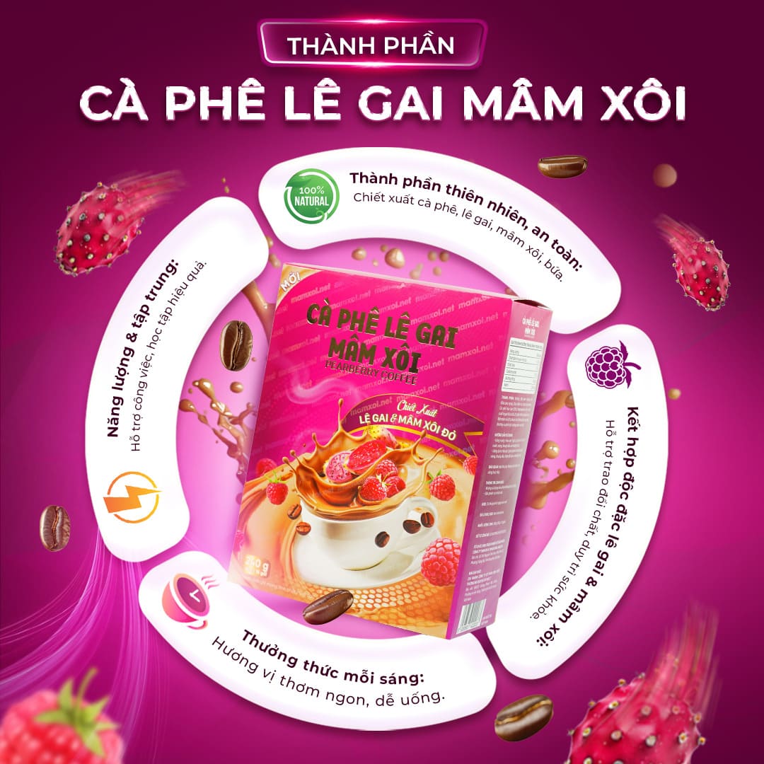 Khám phá hương vị mới của Cà phê Mâm Xôi